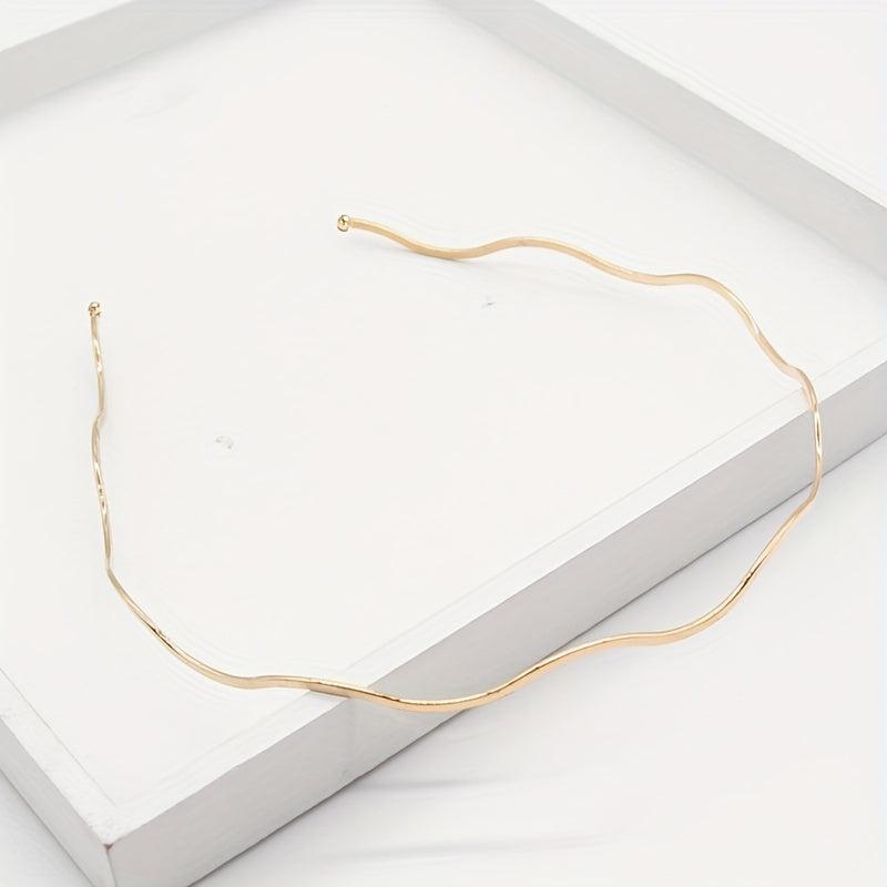 Wave Shape Hairband Headwear For Going Out