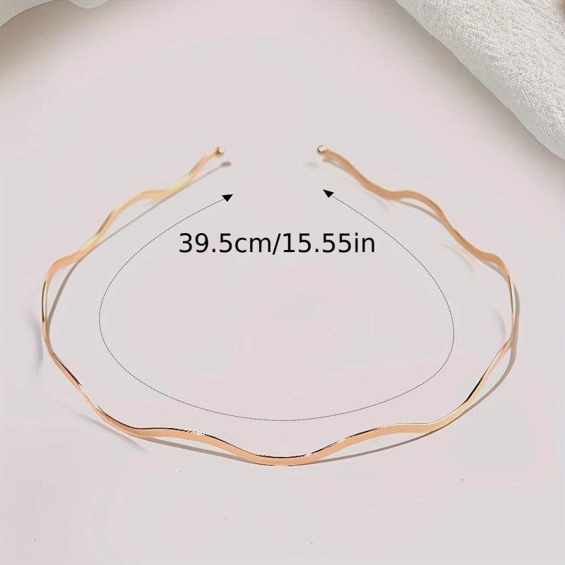 Wave Shape Hairband Headwear For Going Out