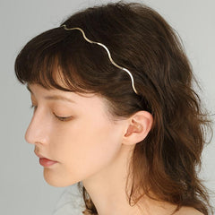 Wave Shape Hairband Headwear For Going Out