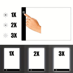 USB LED Light Pad for Diamond Painting Adjustable Brightness
