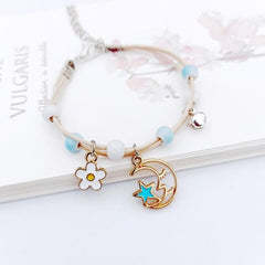 Star Moon Woven Girl Girlfriend Couple Gift Hand Rope