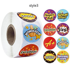 500 Animal Reward Stickers for Motivation & Encouragement