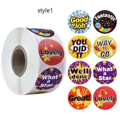 500 Animal Reward Stickers for Motivation & Encouragement