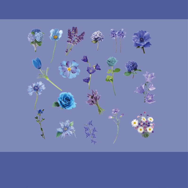 40pcs Plant Series Handbook Sticker Set