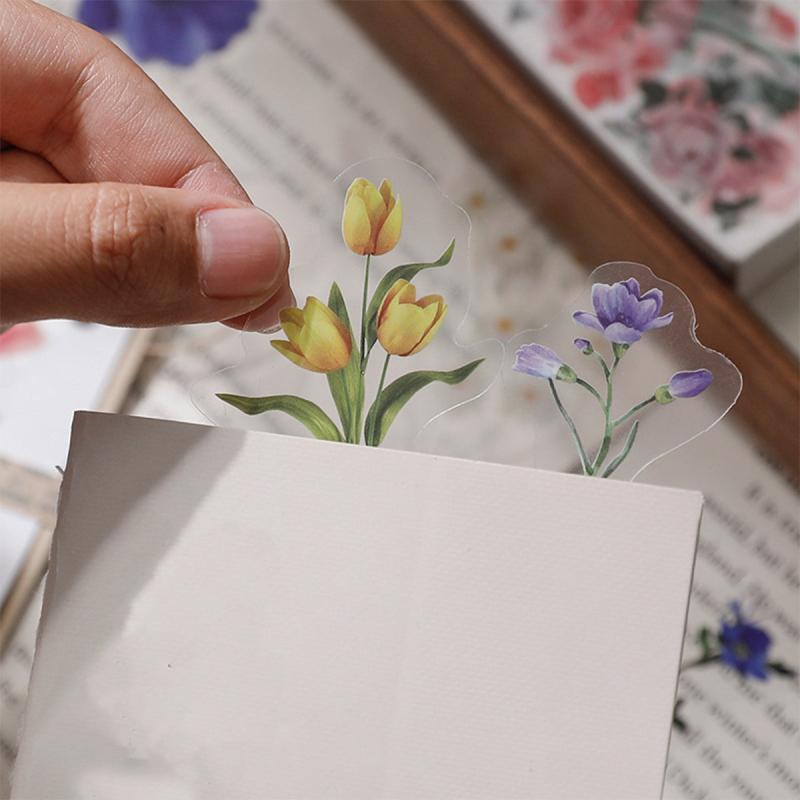 40pcs Plant Series Handbook Sticker Set