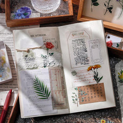 40pcs Plant Series Handbook Sticker Set