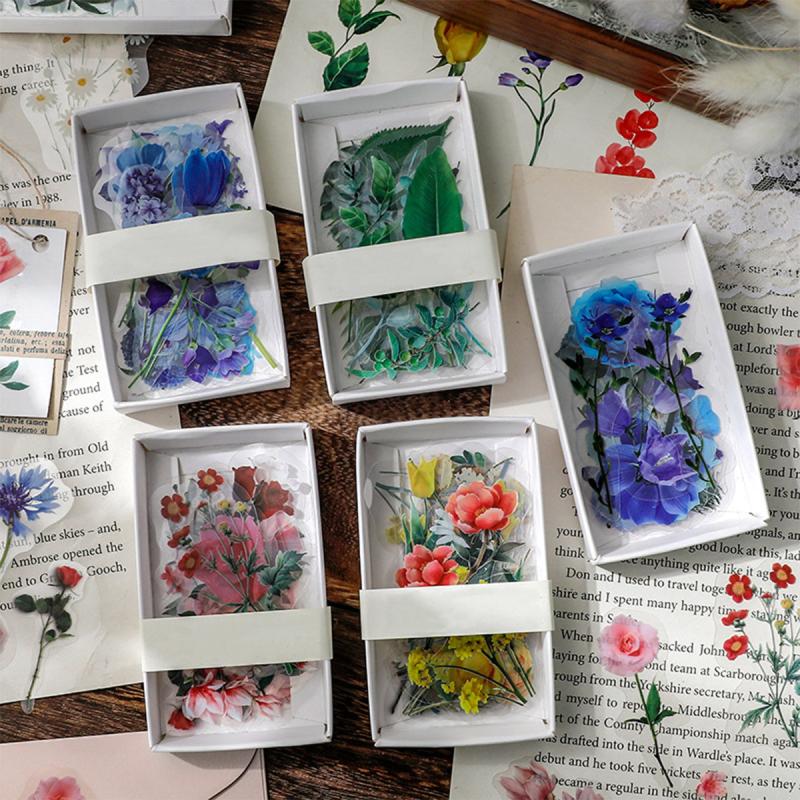 40pcs Plant Series Handbook Sticker Set
