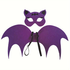 Halloween Bat Wings Mask Set for Party Cosplay Performance