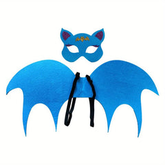 Halloween Bat Wings Mask Set for Party Cosplay Performance