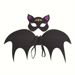 Halloween Bat Wings Mask Set for Party Cosplay Performance