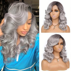 Loose Wave Lace Part Wig Curly Hair Synthetic Heat Resistant Weave Full Wigs