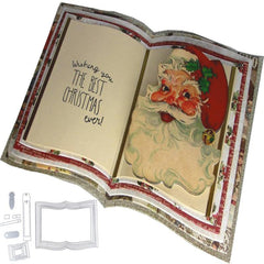 Metal Book Cutting Dies Set for DIY Crafts & Scrapbooking