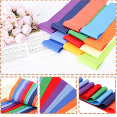 40pcs 6 48 49 Solids Fabric Patchwork Roll Quilting Roll Fabric