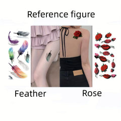 3D Simulation Tattoo Sticker Waterproof Long Lasting Temporary Tattoo