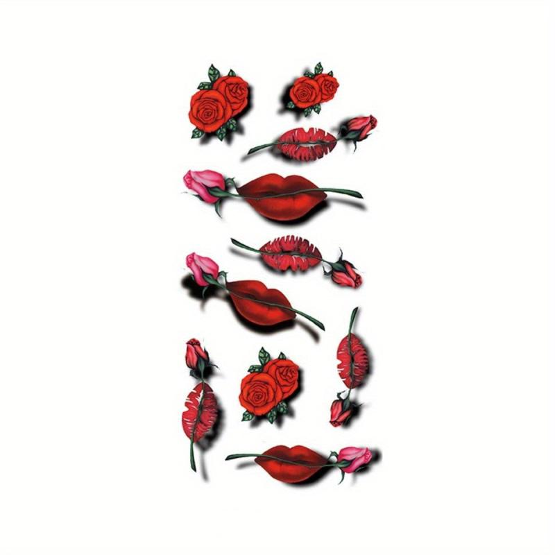 3D Simulation Tattoo Sticker Waterproof Long Lasting Temporary Tattoo