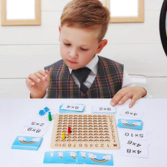 Montessori Multiplication Wooden Board Game Educational Toy