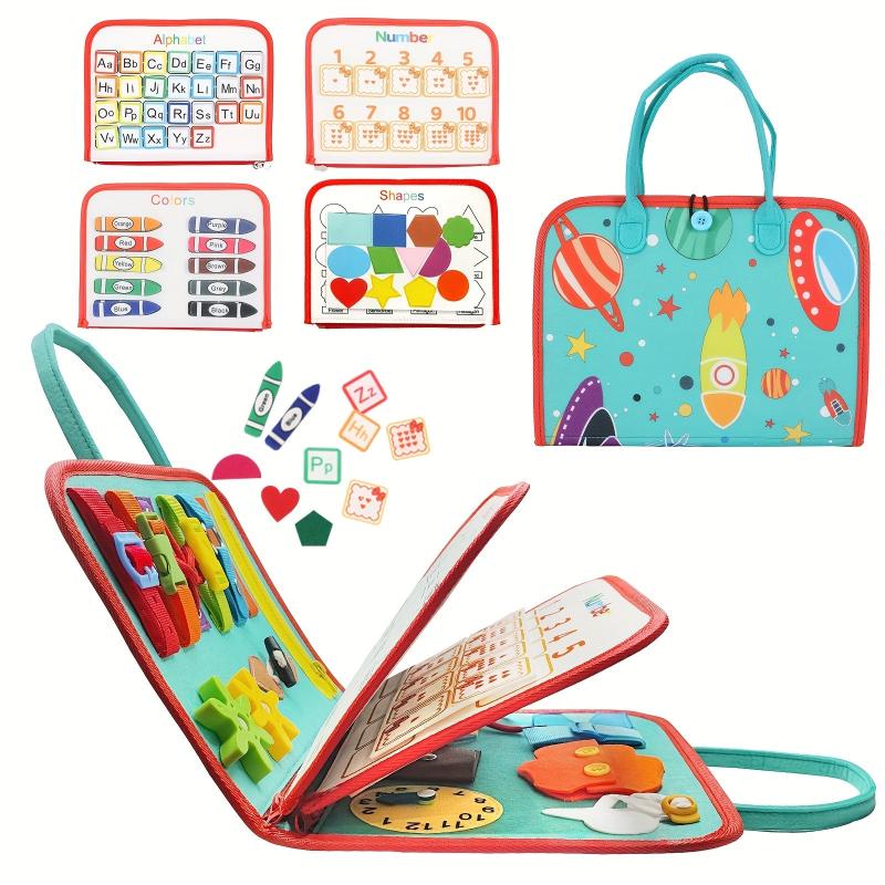 Montessori Busy Board Sensory Toy