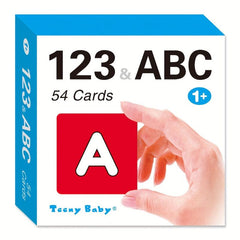 54 Card Pocket Flash Cards for Kids' Educational Learning Fun