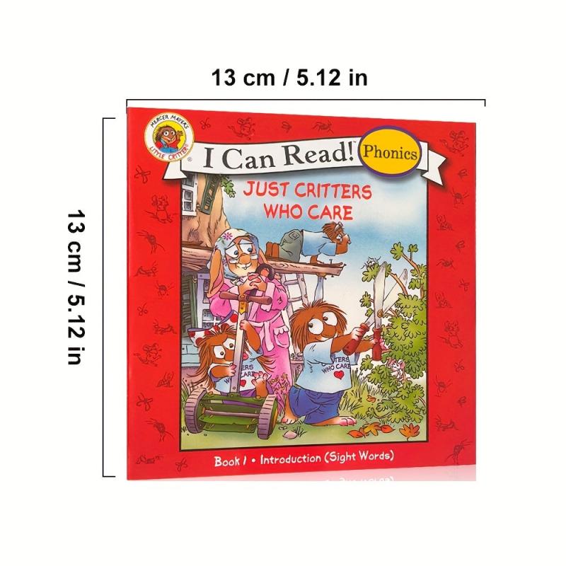 12 Books Set I Can Read English Small Animals Drawing Book Kids