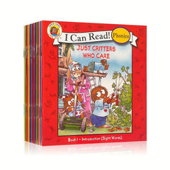 12 Books Set I Can Read English Small Animals Drawing Book Kids