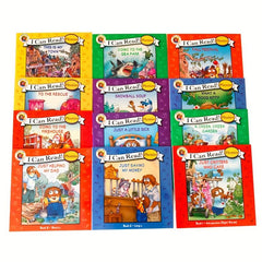 12 Books Set I Can Read English Small Animals Drawing Book Kids
