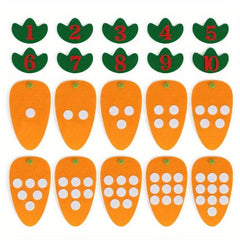 10pcs Counting Toy Set for Toddlers, Learn Numbers, Math Games