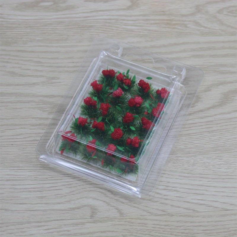 20 Pcs Flower Cluster Vegetation Grass Tufts Static Scenery Model