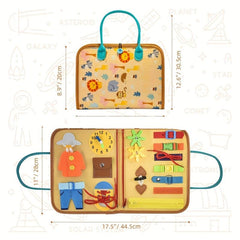 Montessori Busy Board Sensory Toys for Toddlers
