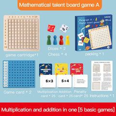 Montessori Wooden Math Toys for Math Skills Development