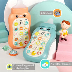 Kids Toy Phone Baby Chewable Music Phone Girl Boy Puzzle Sound