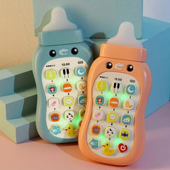 Kids Toy Phone Baby Chewable Music Phone Girl Boy Puzzle Sound