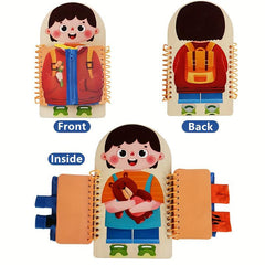 Montessori Toys Early Education Life Skills Busy Board Educational