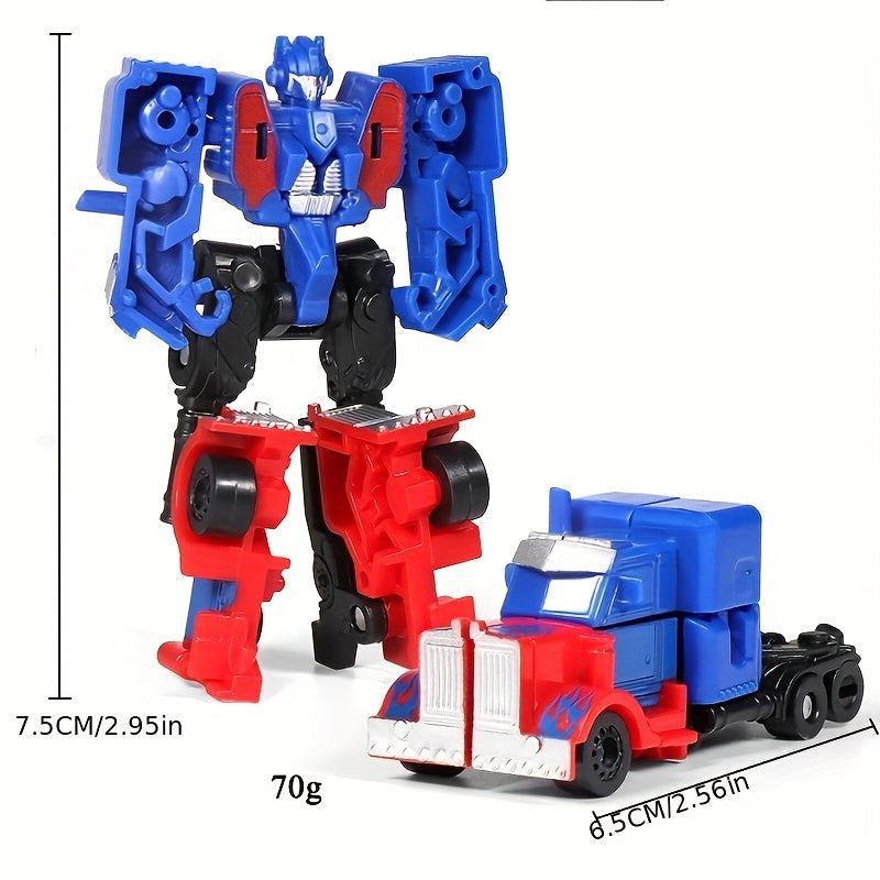 Toy Robot King Kong Assembled Suit Boy Toy Mini Car Small Full Set Model