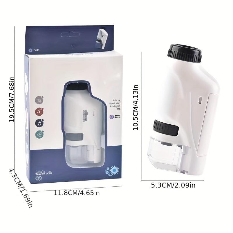 Kids Portable Mini Microscope Toy Handheld Science Microscope