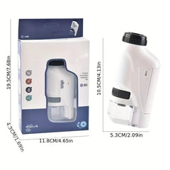 Kids Portable Mini Microscope Toy Handheld Science Microscope