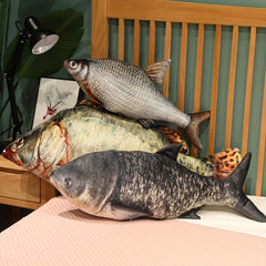 8in Funny Fish Plush Toy Stuffed Soft Animal Carp Pillow for Kids
