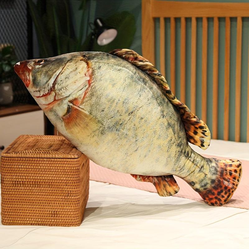 8in Funny Fish Plush Toy Stuffed Soft Animal Carp Pillow for Kids