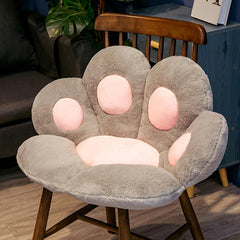 Bear Paw Seat Cushion - Winter Office Student Cat Paw Design