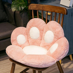 Bear Paw Seat Cushion - Winter Office Student Cat Paw Design
