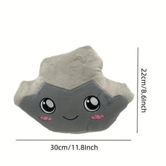 Plush Cat Doll with Transforming Fox Head Cover
