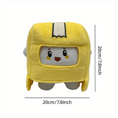 Plush Cat Doll with Transforming Fox Head Cover