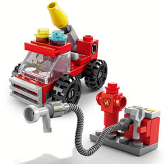 6-In-1 Kids Fire Truck Toy Educational Toy