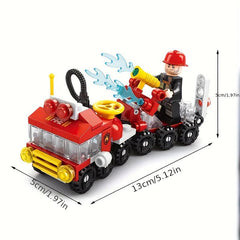6-In-1 Kids Fire Truck Toy Educational Toy