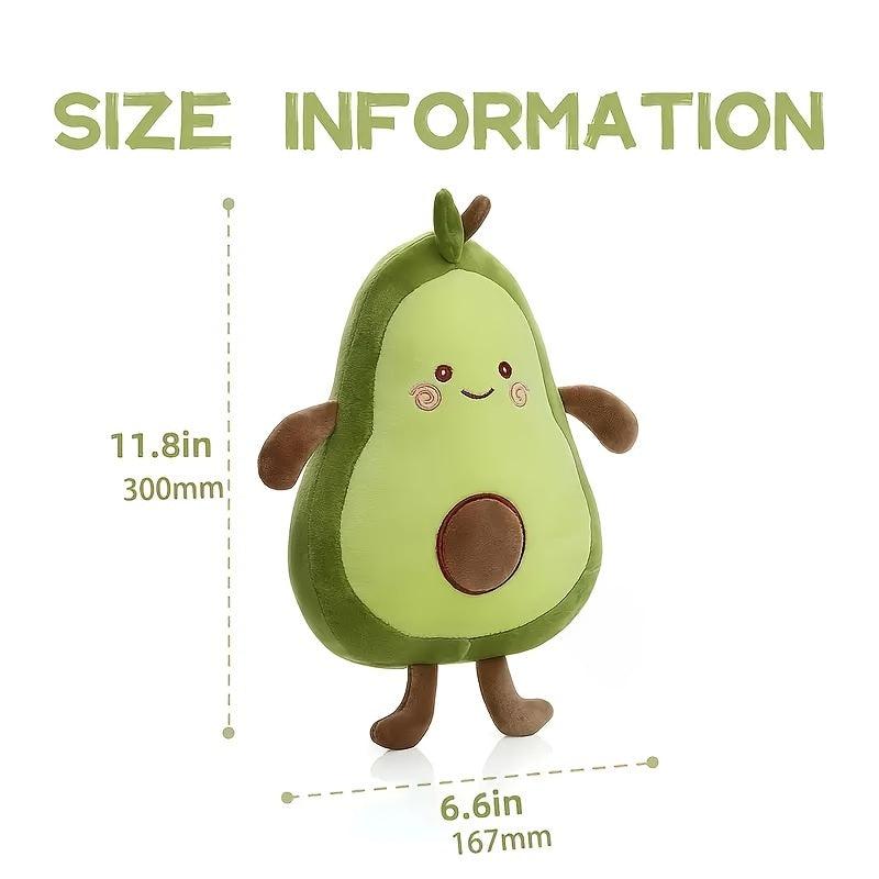 Cute Avocado Plush Toy Pillow