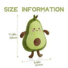 Cute Avocado Plush Toy Pillow