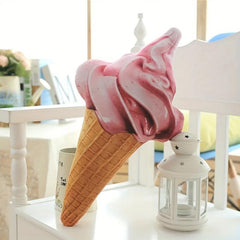 Ice Cream Cone Plush Toy for Kids