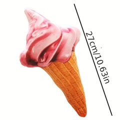 Ice Cream Cone Plush Toy for Kids