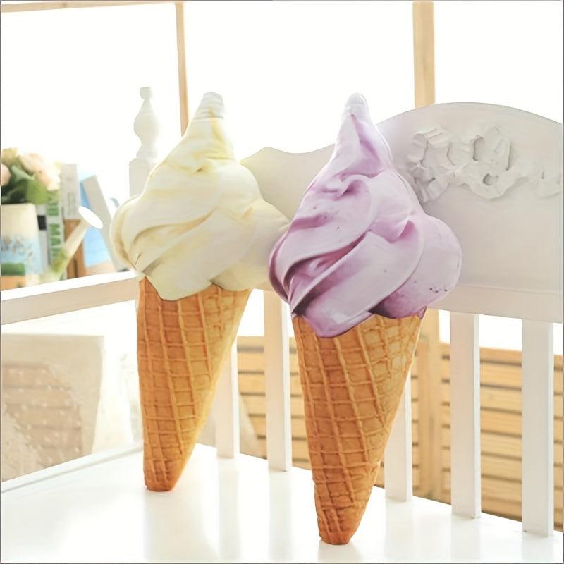 Ice Cream Cone Plush Toy for Kids