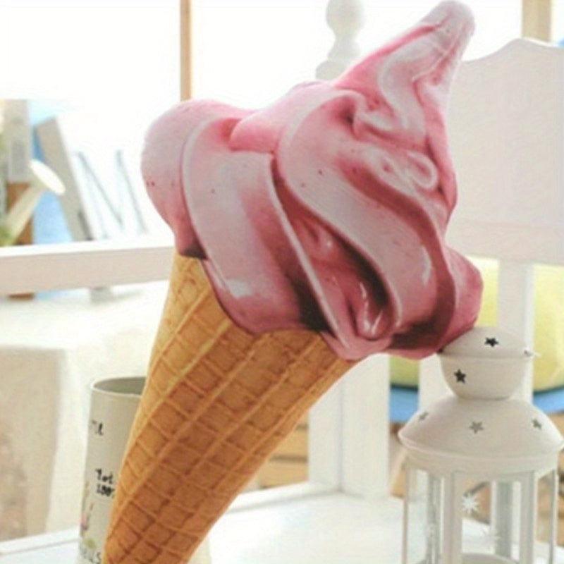 Ice Cream Cone Plush Toy for Kids