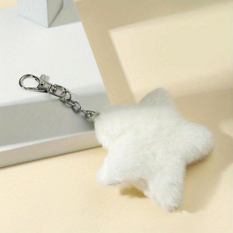 Star Plush Ornaments Diy Mobile Phone Keychain Pendant Accessories